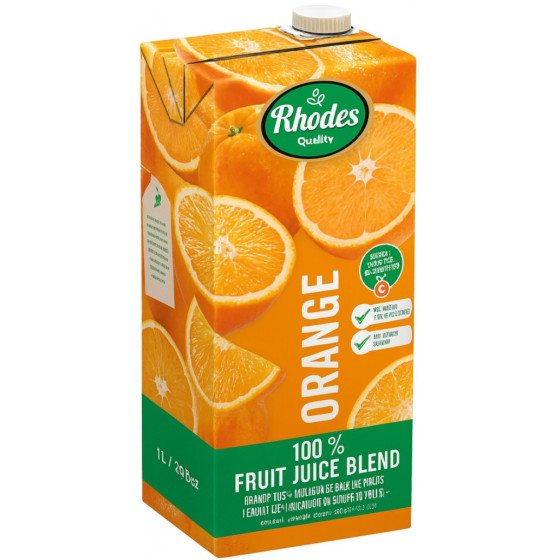 PUR JUS ORANGE RHODES 1L