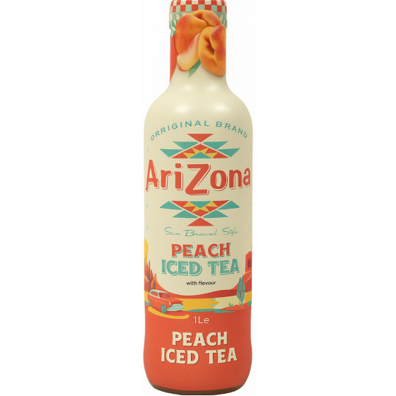 ICED TEA WITH PEACH FLAVOUR ARIZONA 1L