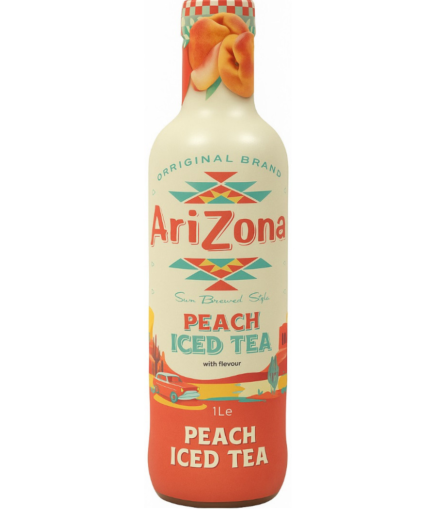 ICED TEA WITH PEACH FLAVOUR ARIZONA 1L