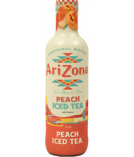 ICED TEA WITH PEACH FLAVOUR ARIZONA 1L