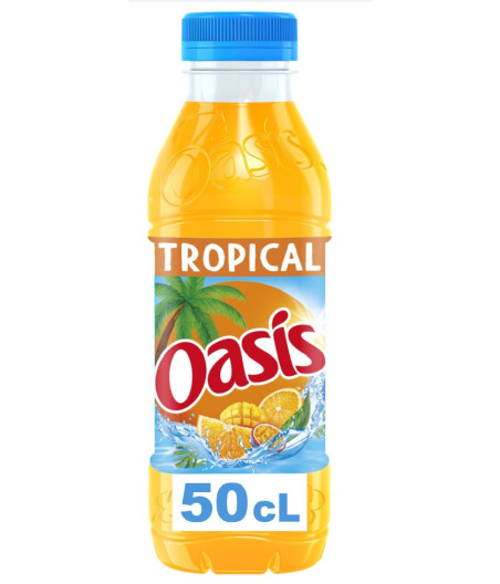 PET 50CL OASIS TROPICAL 100 ML
