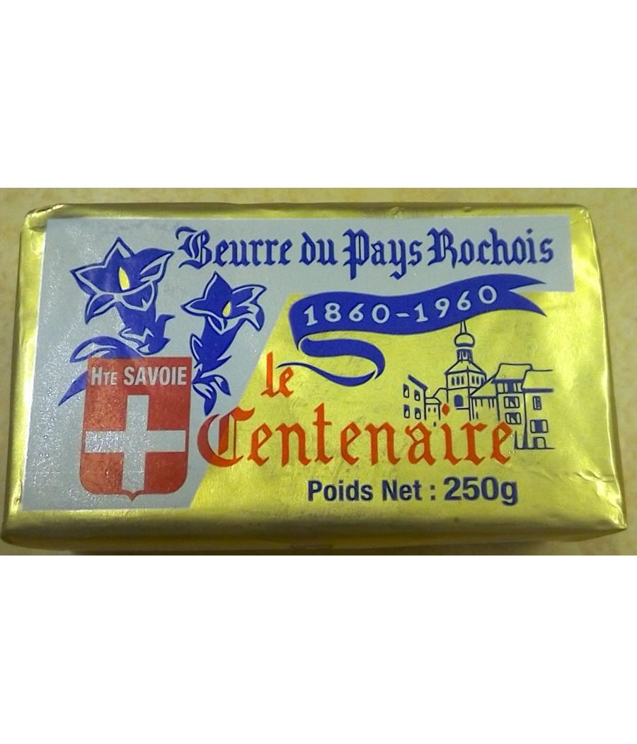 BEURRE DOUX DU PAYS ROCHOIS LE CENTENAIRE 250G