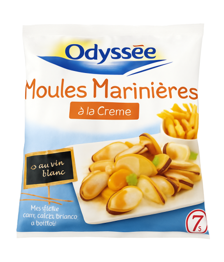 MOULES MARINIERES A LA CREME ODYSSEE 400G