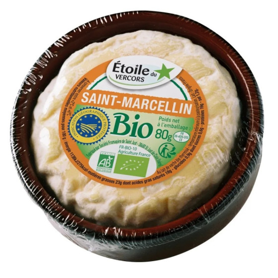 FROMAGE AU LAIT DE VACHE SAINT-MARCELLIN BIO 80G