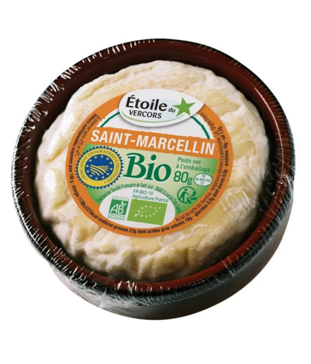 FROMAGE AU LAIT DE VACHE SAINT-MARCELLIN BIO 80G
