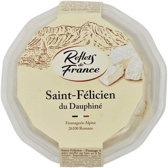 FROMAGE A PATE MOLLE AU LAIT ET A LA CREME SAINT-FELICIEN CARREFOUR 180G