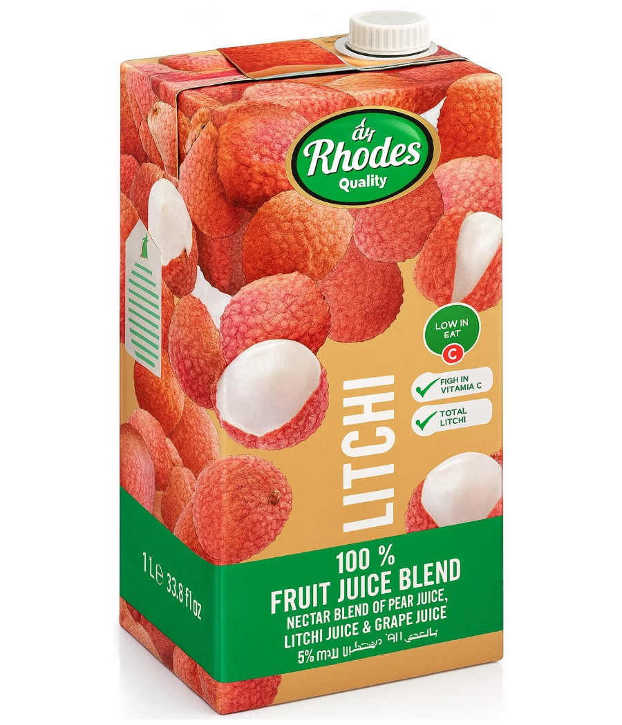 JUS DE LITCHI RHODES 1L