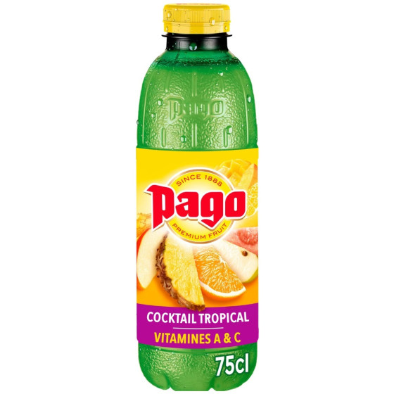 COCKTAIL PAGO TROPICAL MULTIVITAMINE 75CL