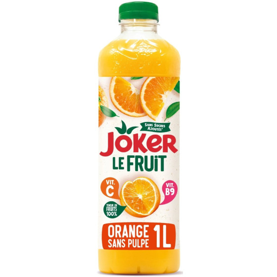 JUS DE FRUIT D'ORANGE JOKER 1L