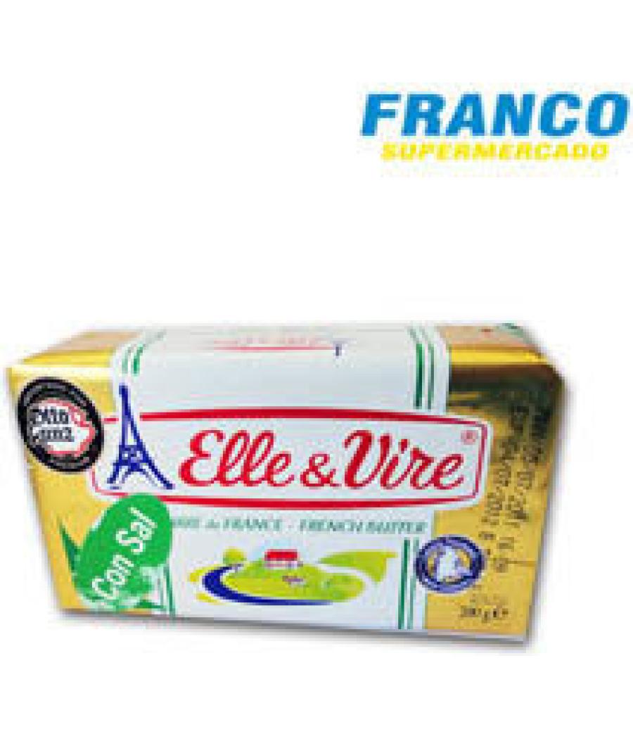 BEURRE DEMI-SEL ELLE & VIRE SEL 200 G
