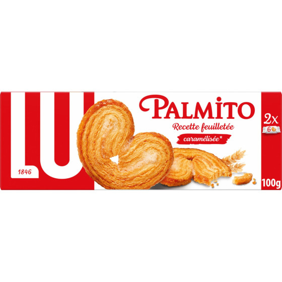 PALMITO L'ORIGINAL LU 2 SACHETS 100G