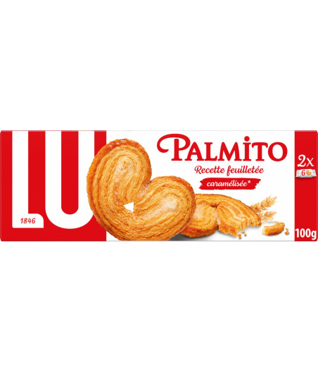PALMITO L'ORIGINAL LU 2 SACHETS 100G