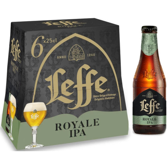 BIERE LEFFE ROYALE IPA 6 X 25 CL