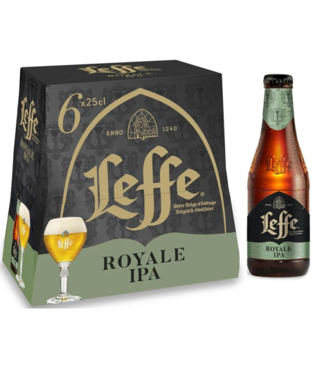 BIERE LEFFE ROYALE IPA 6X25CL