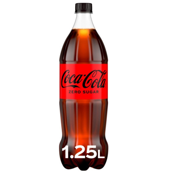 COCA COLA ZERO SUGAR 1.25L