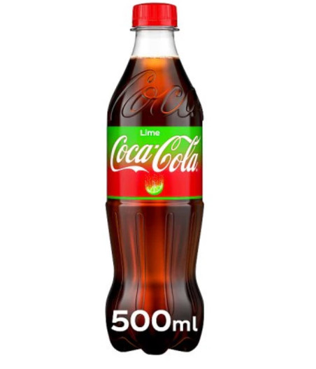 COCA COLA 50CL LIME PET 2 X 250 ML