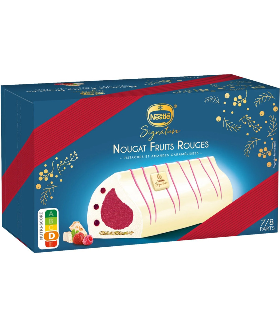 BUCHE NOUGAT FRUIT ROUGE NESTLE 483G