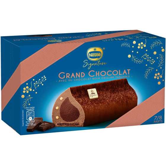 BUCHE GLACEE PREMIUM GRAND CHOCOLAT NESTLE 500G