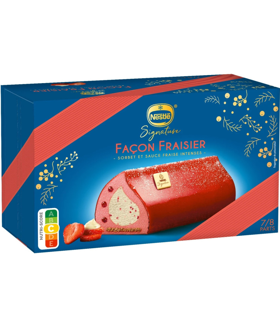 BUCHE FACON FRAISIER NESTLE 495G