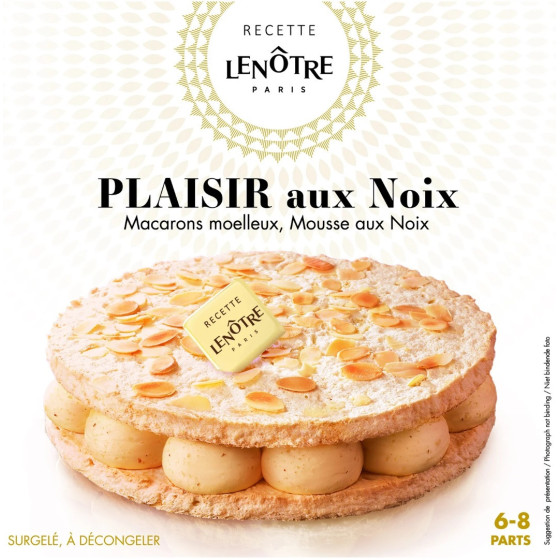 GATEAU AUX NOIX ET MACARON LENOTRE 410G