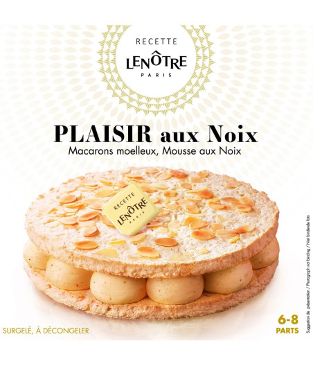 GATEAU AUX NOIX ET MACARON LENOTRE 410G