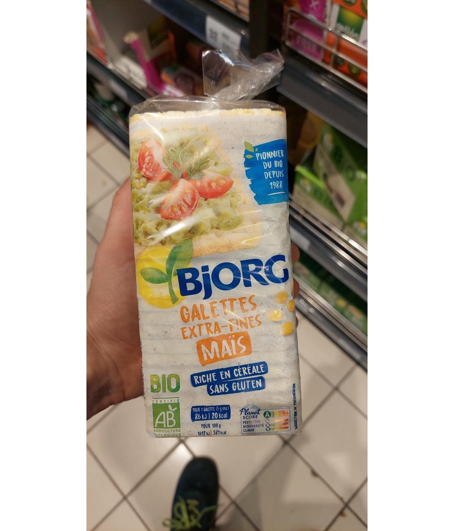 GALETTE DE MAIS BJORG 130G