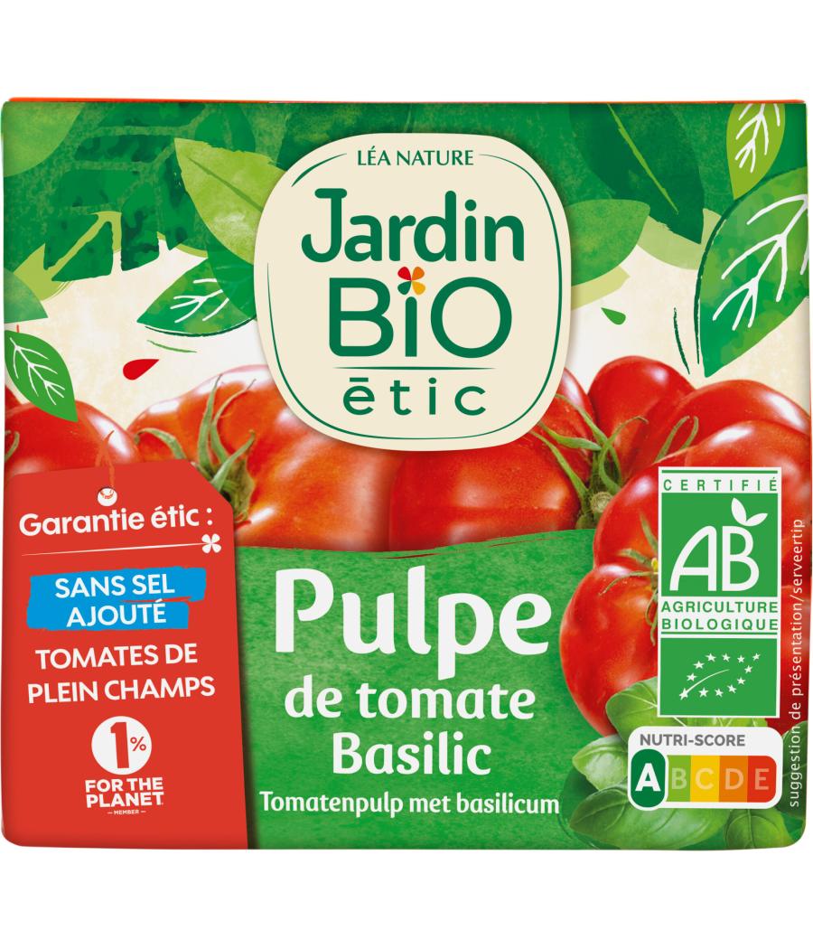 PULPE DE TOMATE BASILIC 500 G