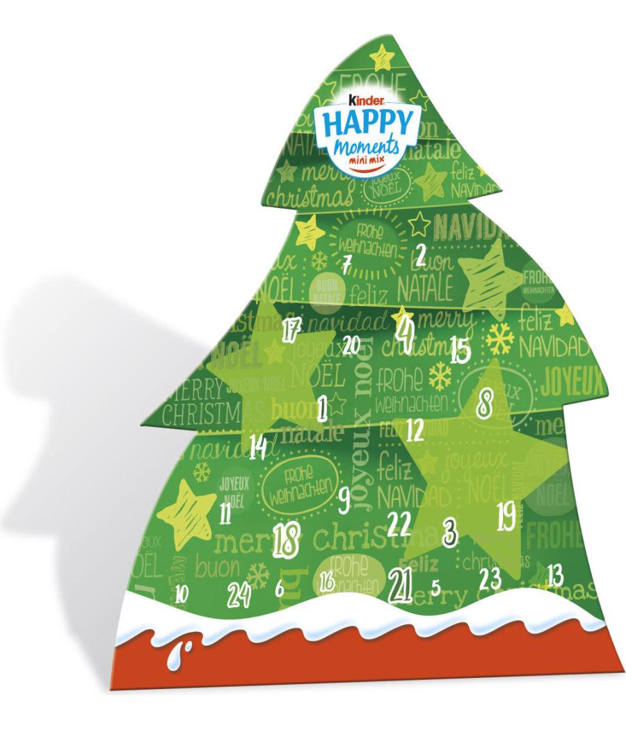 CALANDRIER DE L'AVENT HAPPY MOMENT KINDER 133G