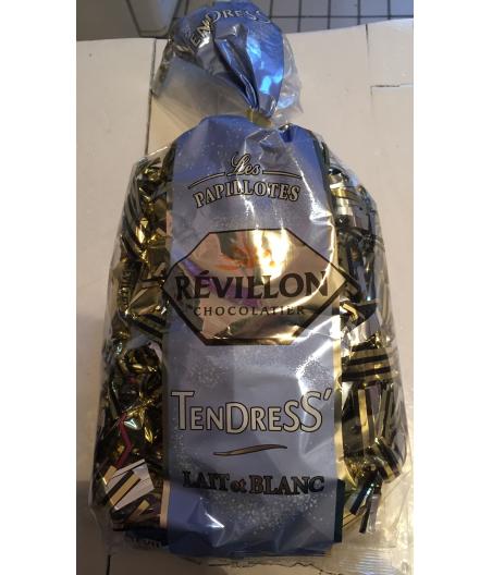 PAPILLOTES TENDRESS LAIT ET BLANC 420 G