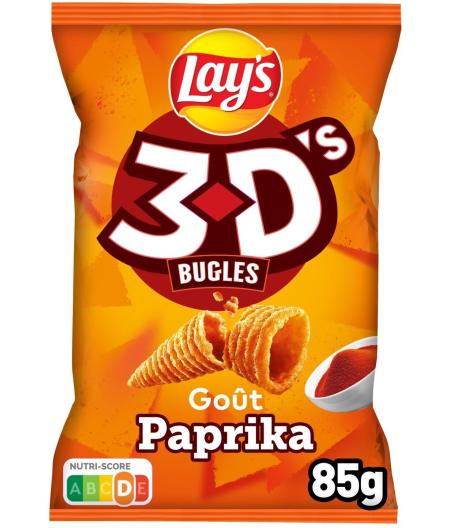 3D'S BUGLES GOUT PAPRIKA LAY'S 85G