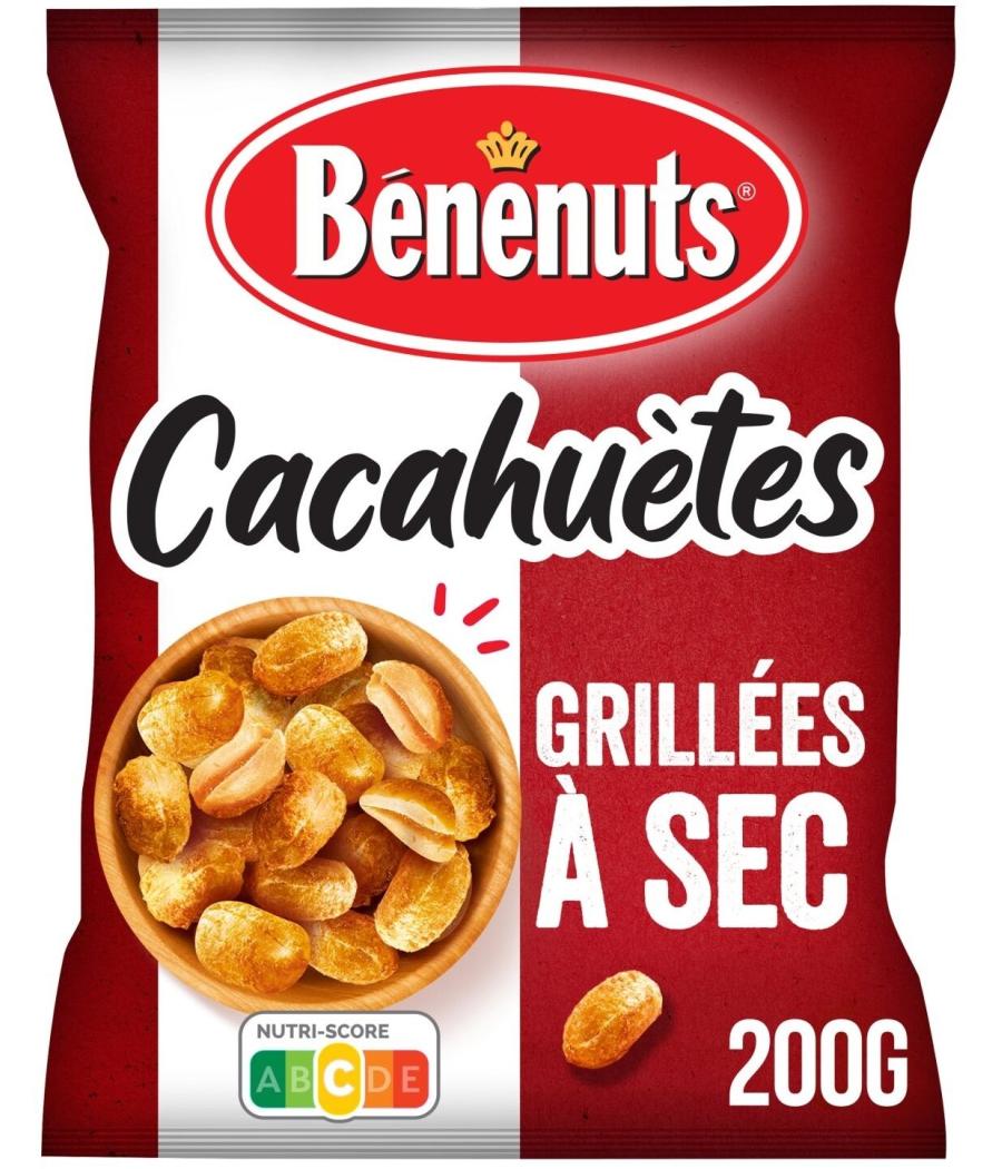 CACAHUETES GRILLEES A SEC BENENUTS 200G