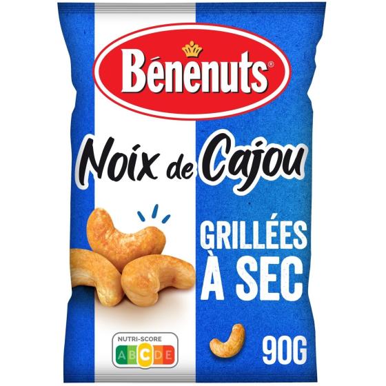 NOIX DE CAJOU GRILLEES A SEC BENENUTS 90G