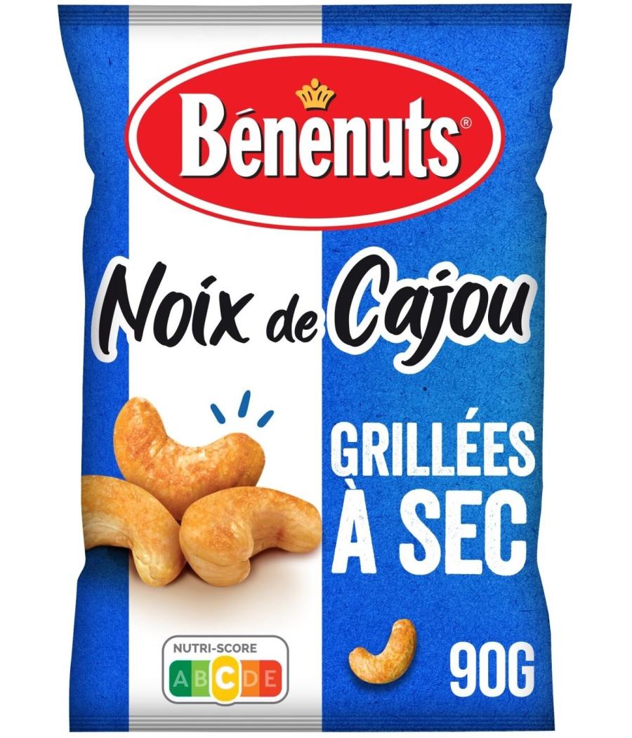 NOIX DE CAJOU GRILLEES A SEC BENENUTS 90G