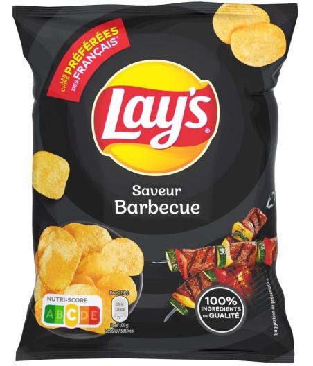 CHIPS SAVEUR BARBECUE LAY'S 27.5 G