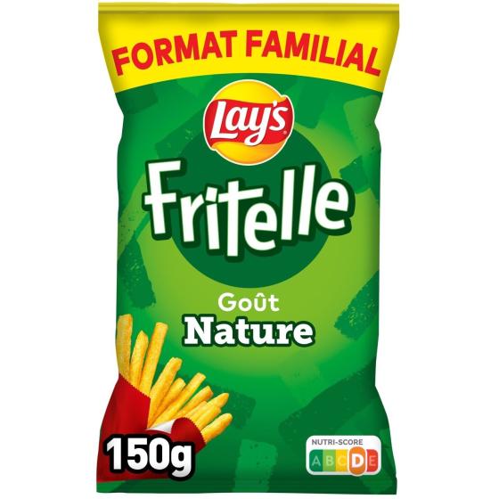 FRITELLE GOUT NATURE FORMAT FAMILIAL LAY'S 150G