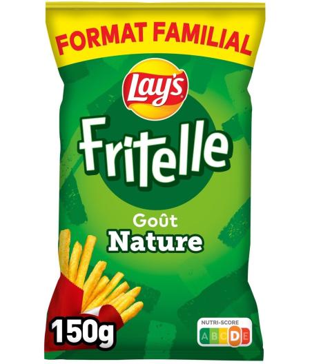 FRITELLE GOUT NATURE FORMAT FAMILIAL LAY'S 150G
