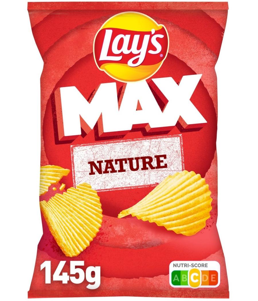 CHIPS MAXI CRAQUANTES NATURE LAY'S 145G