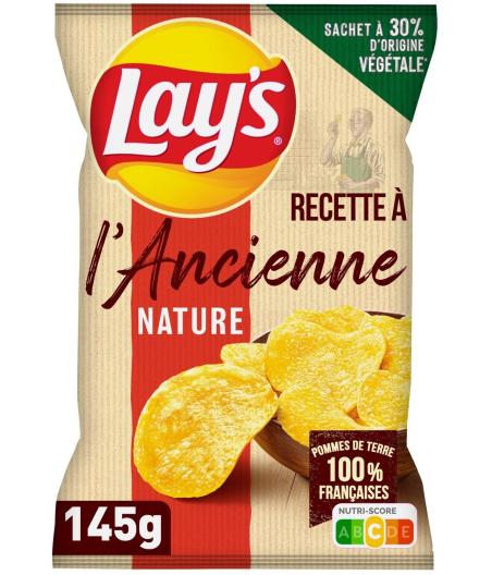 CHIPS RECETTE A L'ANCIENNE NATURE LAY'S 145G