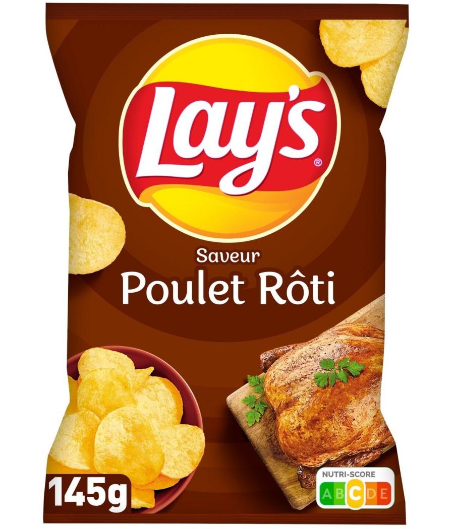 CHIPS SAVEUR POULET ROTI LAY'S 145G
