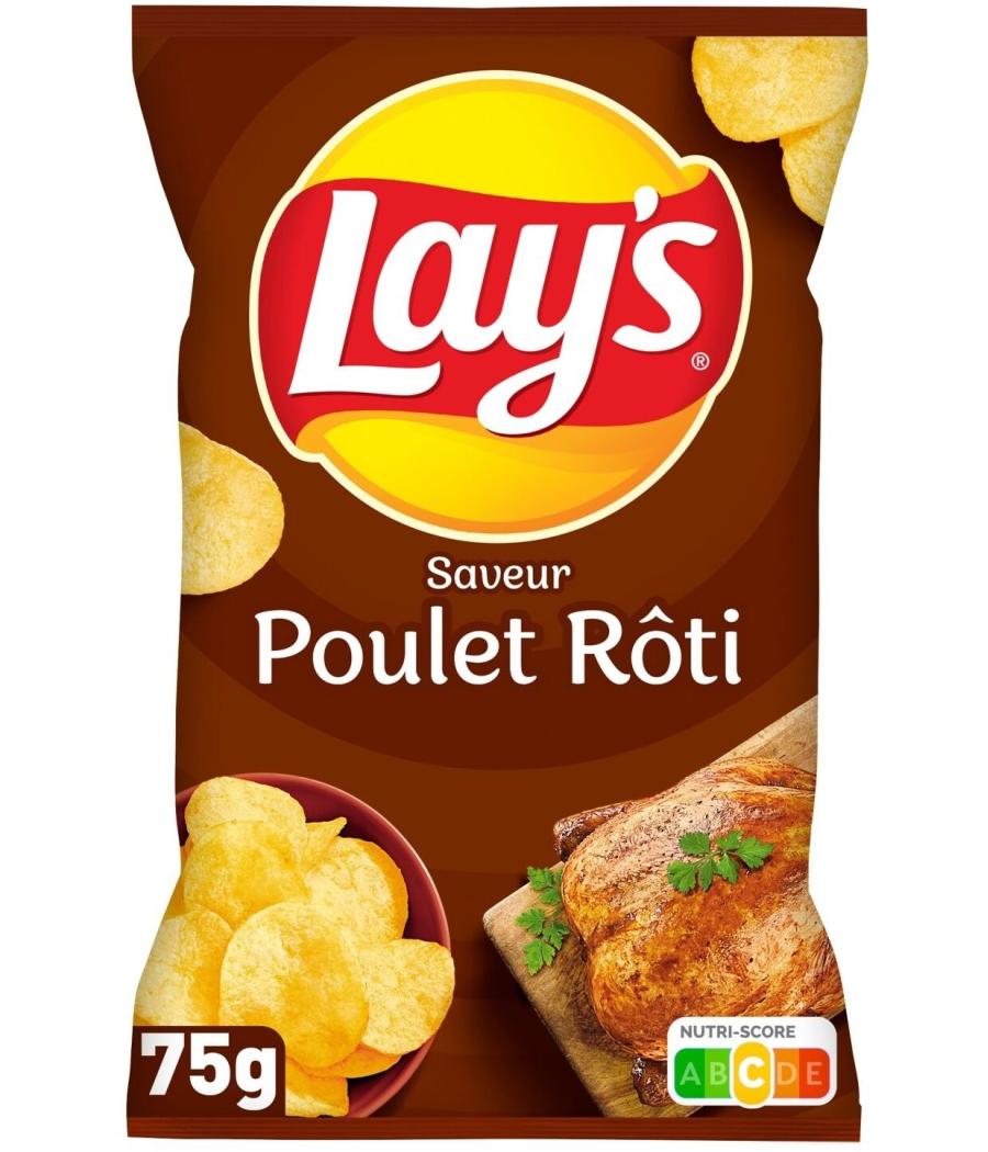 CHIPS SAVEUR POULET ROTI LAY'S 75G