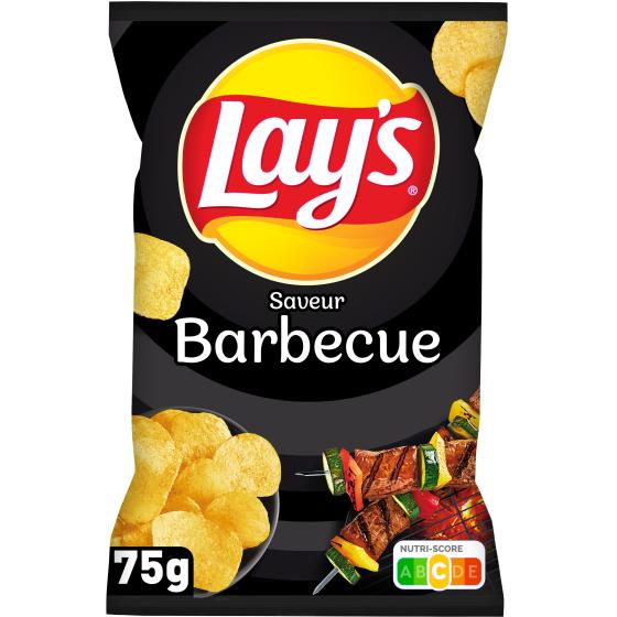 CHIPS SAVEUR BARBECUE LAY'S 75G