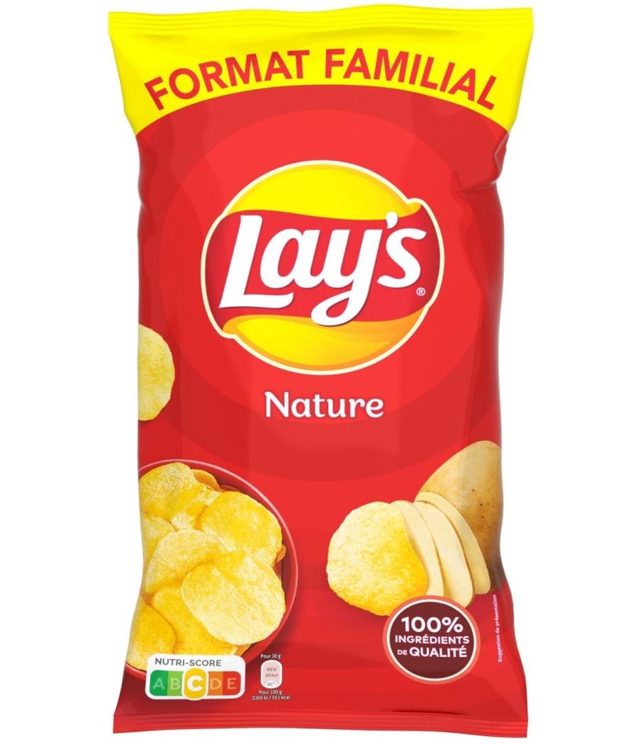 CHIPS NATURE FORMAT FAMILIAL LAY'S 300G
