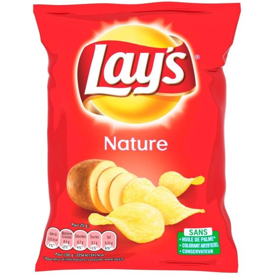 CHIPS NATURE LAY'S 25G