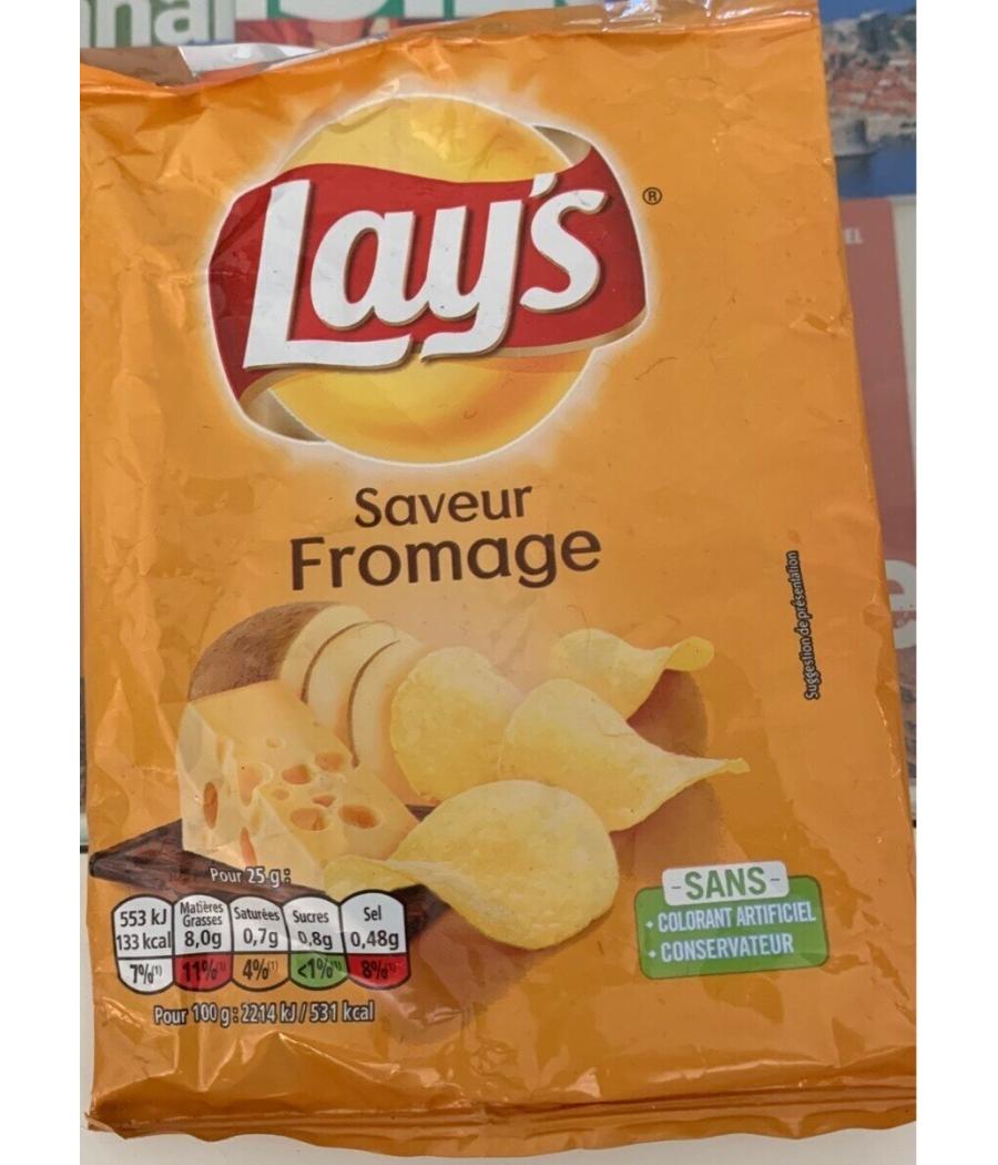 CHIPS SAVEUR FROMAGE LAY'S 100G