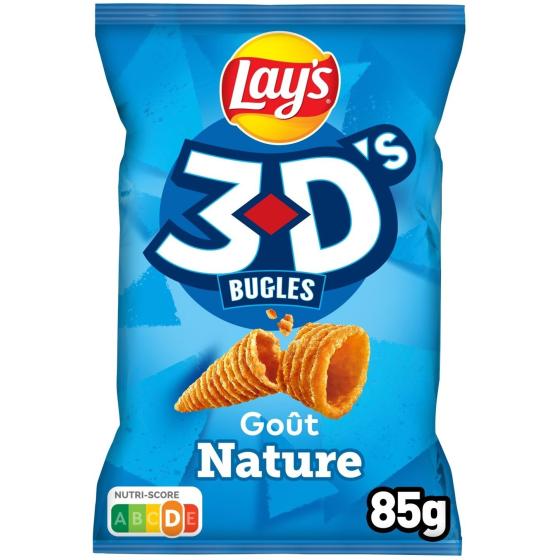 3D'S BUGLES GOUT NATURE 85G