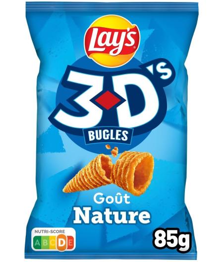 3D'S BUGLES GOUT NATURE LAY'S 85G