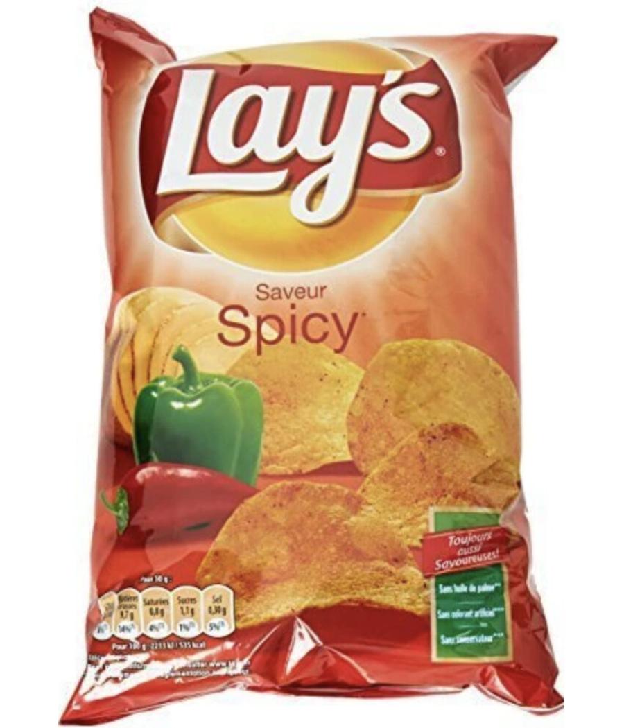 CHIPS SAVEUR SPICY LAY'S 145G