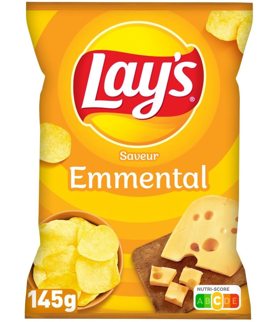 CHIPS SAVEUR EMMENTAL LAY'S 145G