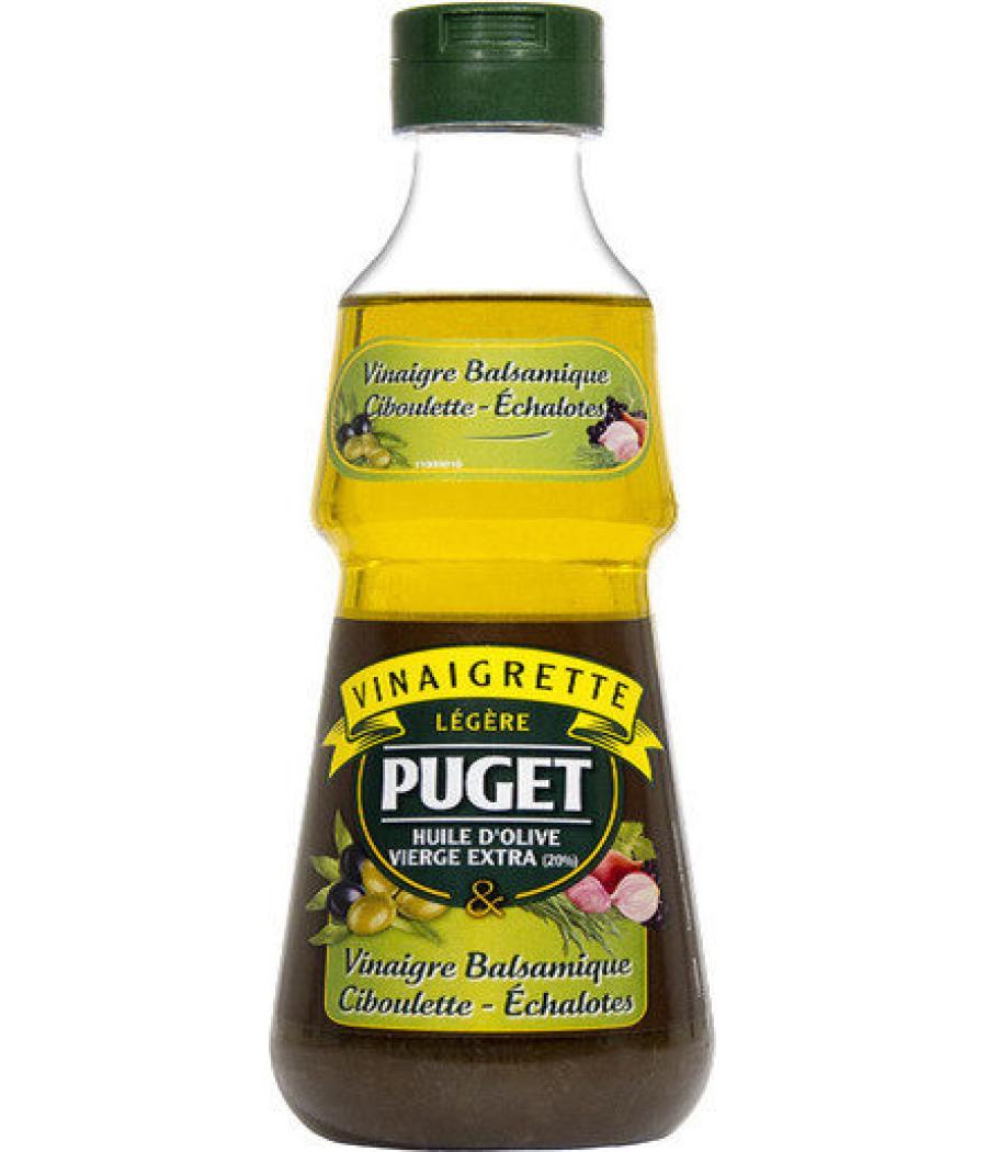 VINAIGRETTE BALSAMIQUE CIBOULETTE ECHALOTES PUGET 33CL