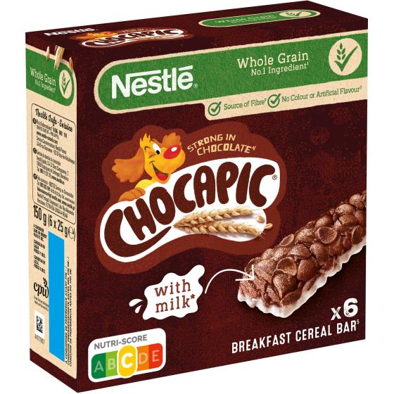BARRE CEREALES CHOCAPIC NESTLE 6 X 25 150G